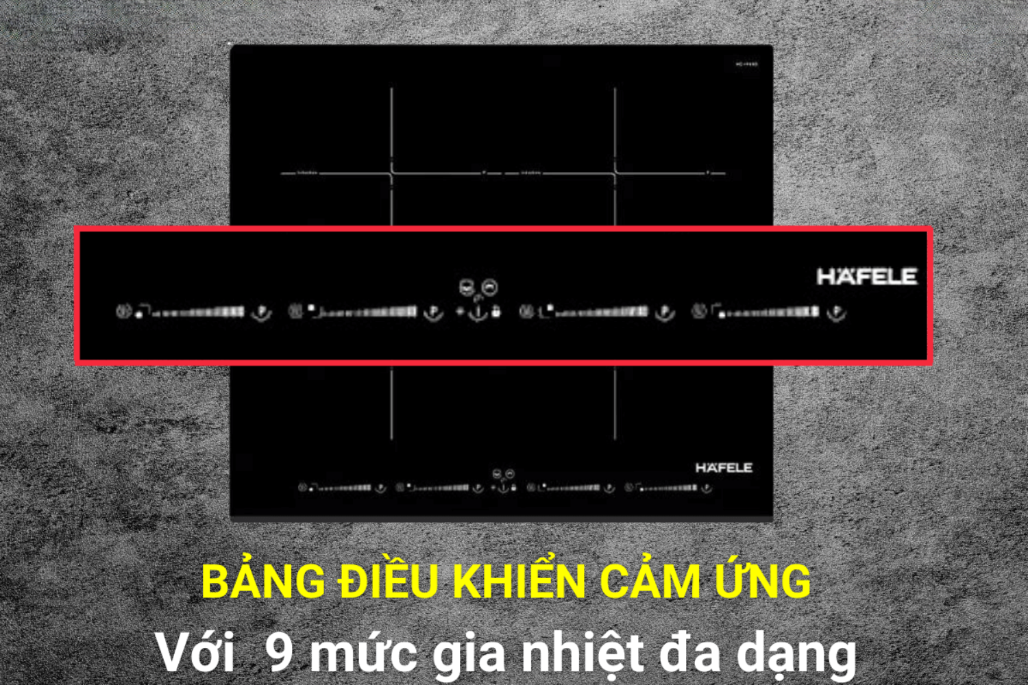 Bếp Từ Âm Hafele HC-IF60D (536.01.911) | 04 Vùng Ghép Nối