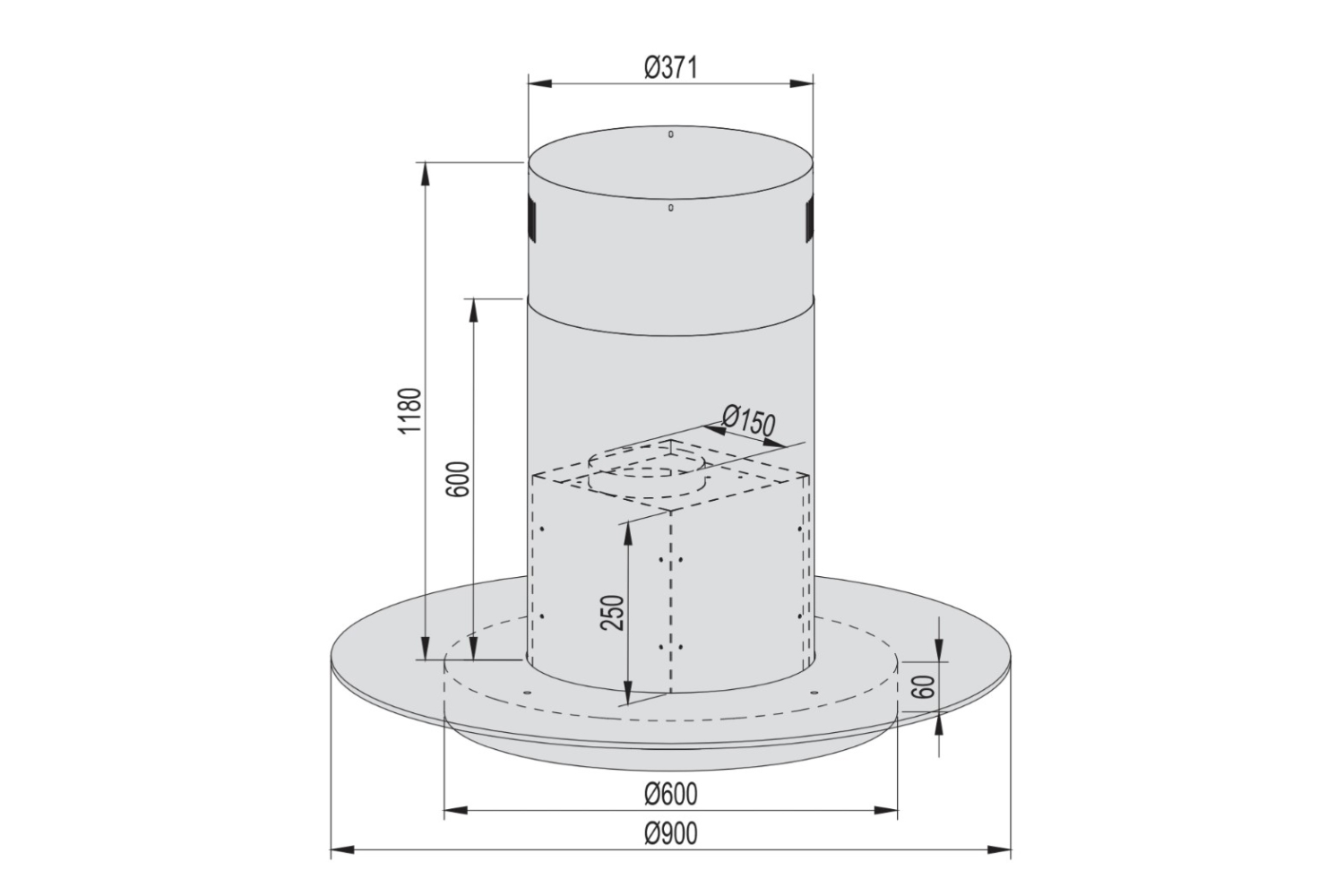 Máy Hút Mùi Treo Độc Lập Canzy CZ 890G
