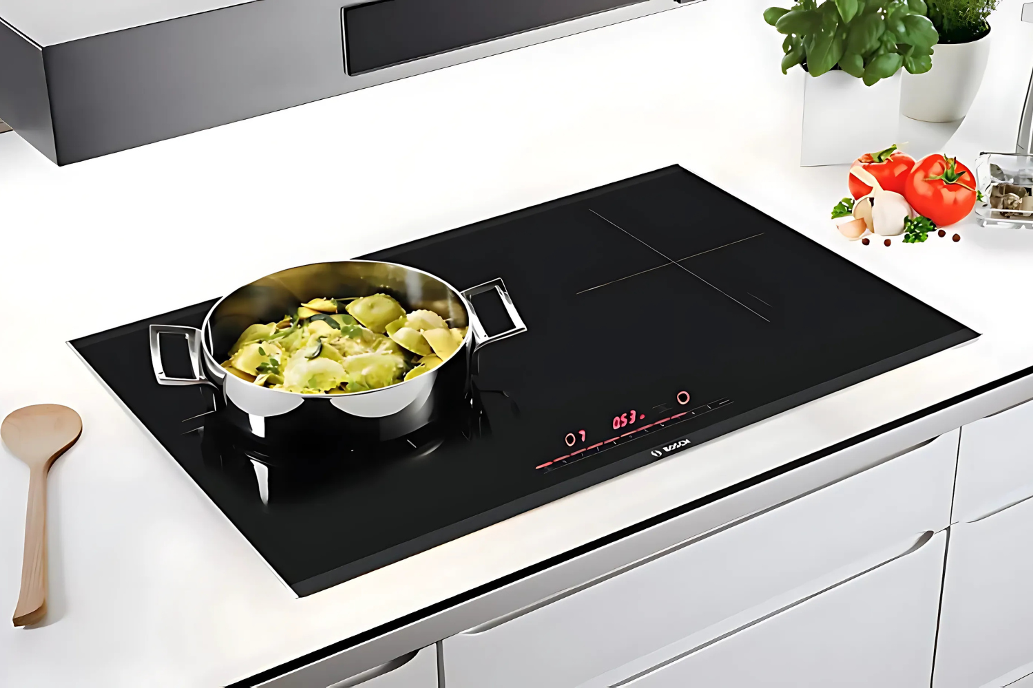 Bếp Từ Bosch Đôi PMI968MS Serie 8 | Lắp Âm 02 Vùng Nấu