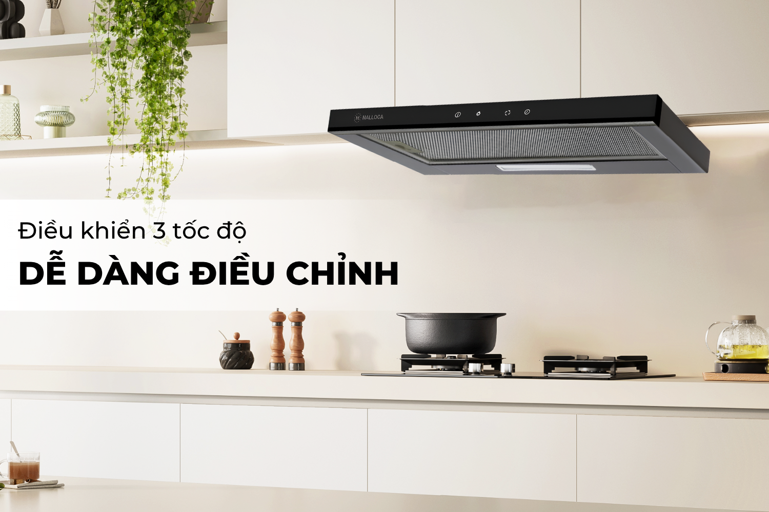 Máy hút mùi âm tủ Malloca MH 90BTC