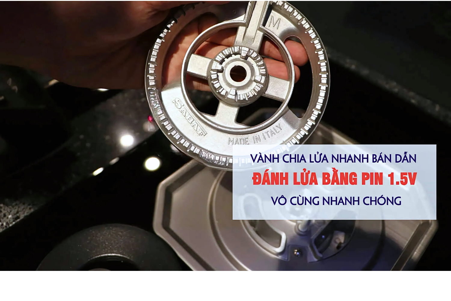 Bếp Gas Đôi Malloca AS 9602B - Bếp Âm 02 Vùng Nấu