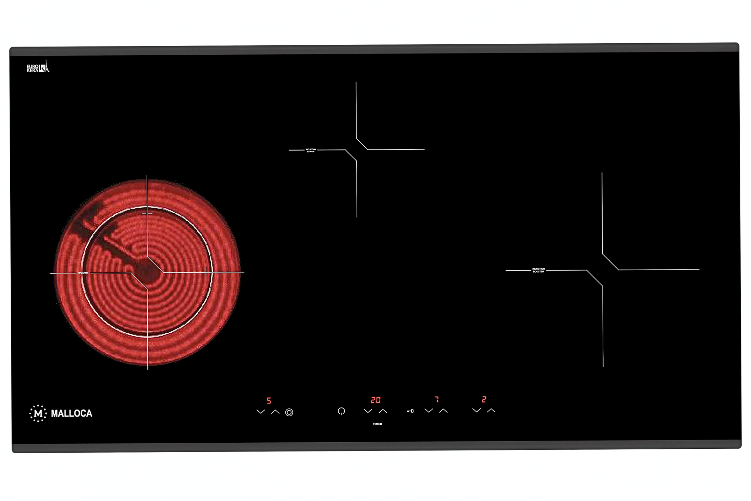 Bếp điện từ Malloca MH-03IR N