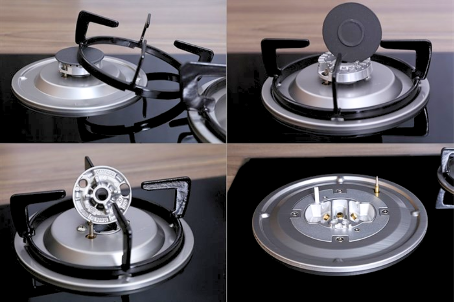 Bếp Gas Malloca GHG 733B - Bếp Âm 03 Vùng Nấu