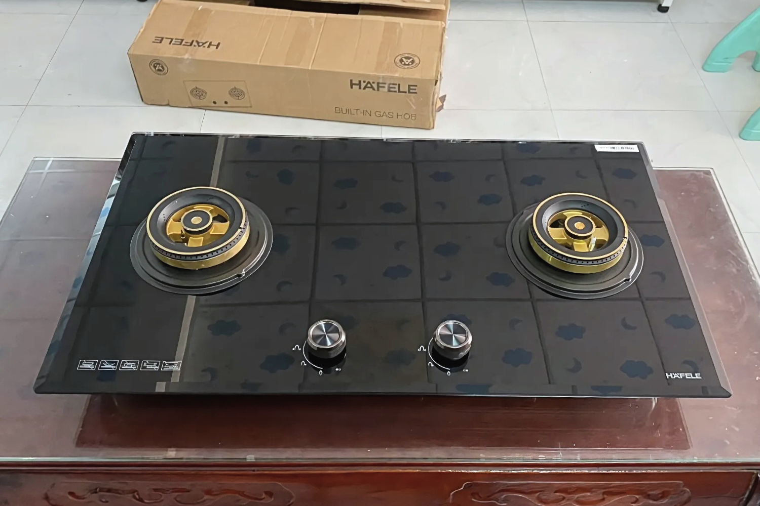 Bếp Gas Đôi Hafele HC-G782B (538.66.507) - Bếp Âm 02 Vùng Nấu