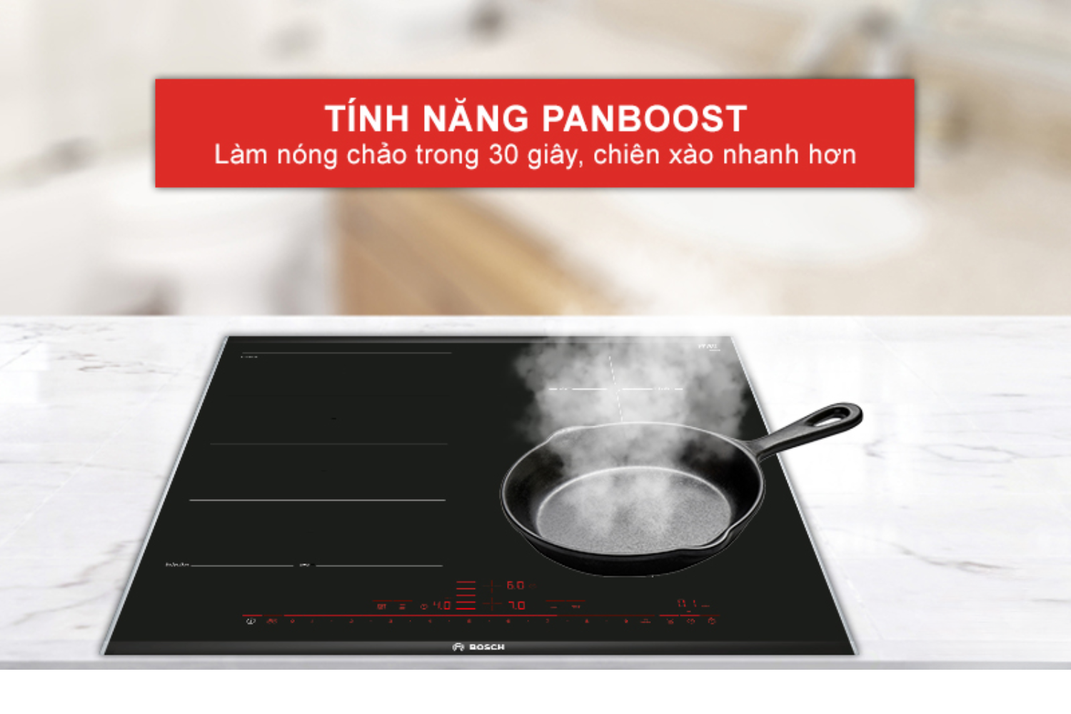 Bếp Từ Âm Bosch PXE675DC1E Serie 6 | 04 Vùng Nấu