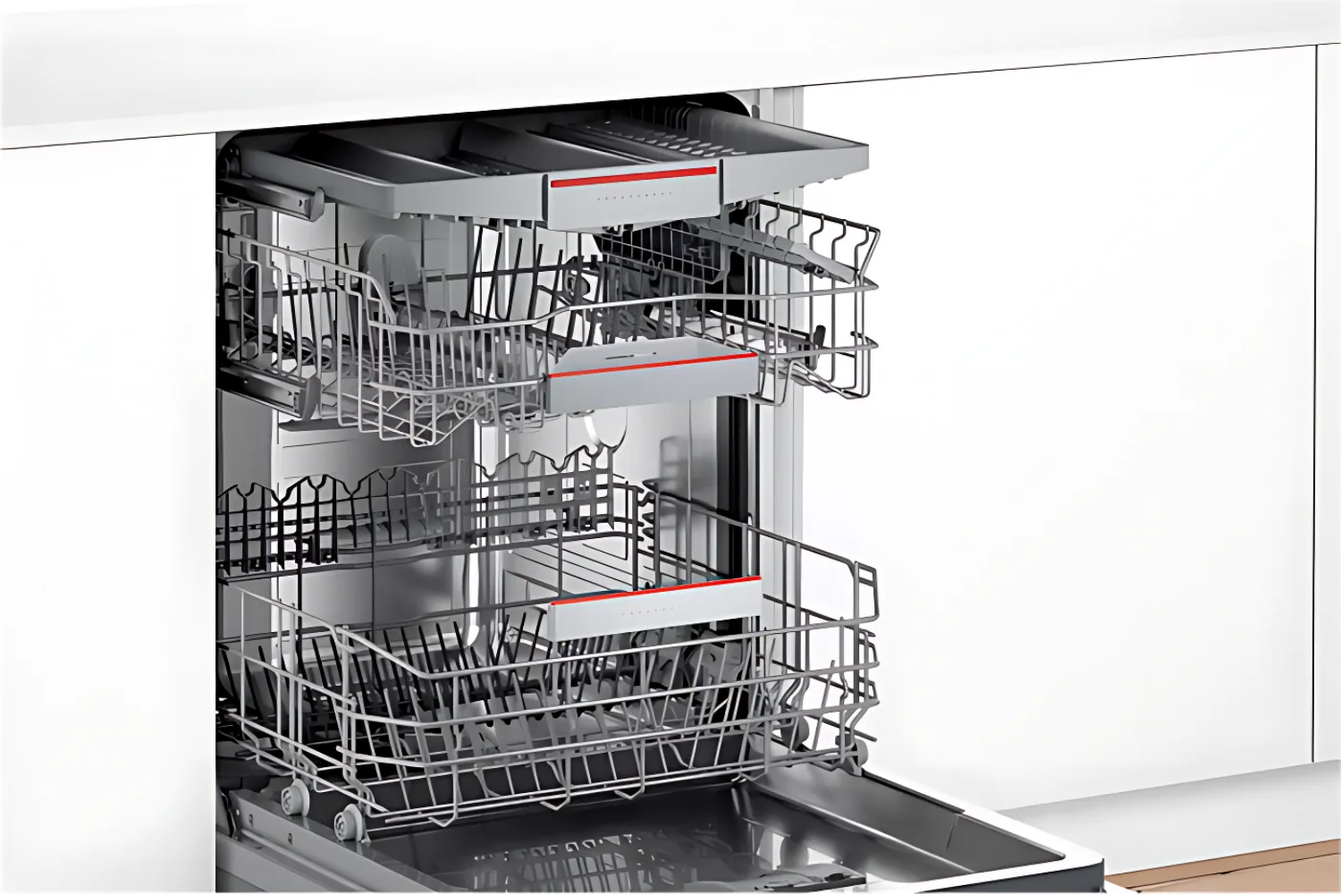 Máy Rửa Bát Âm Bán Phần Bosch SMV4HCX48E Series 4