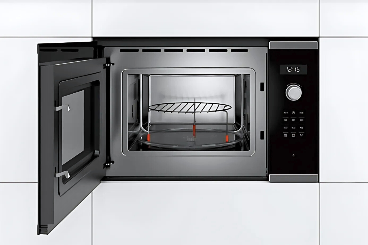 Lò Vi Sóng Có Nướng Bosch BEL554MS0B Series 6 | Lắp Âm 25 Lít