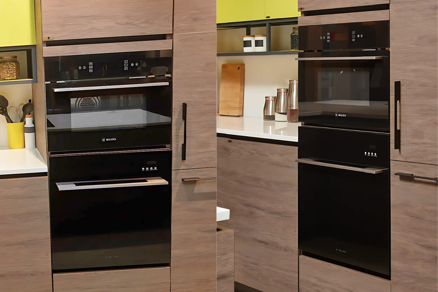 Lò Vi Sóng Có Nướng Malloca MW-40CP | Không Đĩa Quay 40 Lít