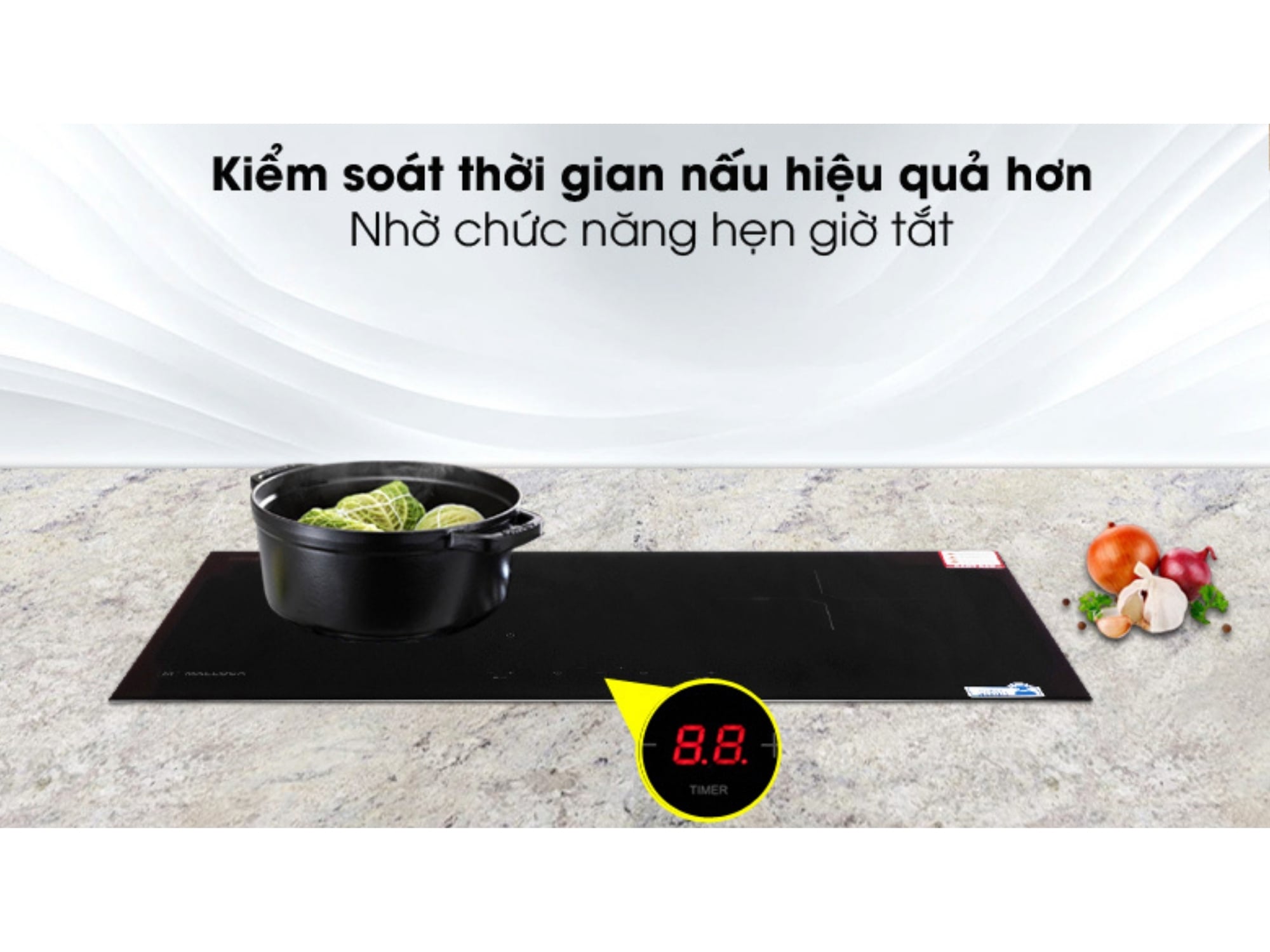 Bếp Từ Đôi Malloca MH-02I N | Lắp Âm 02 Vùng Nấu