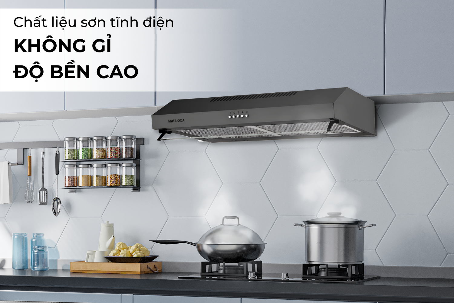 Máy hút mùi âm tủ Malloca H365.7B