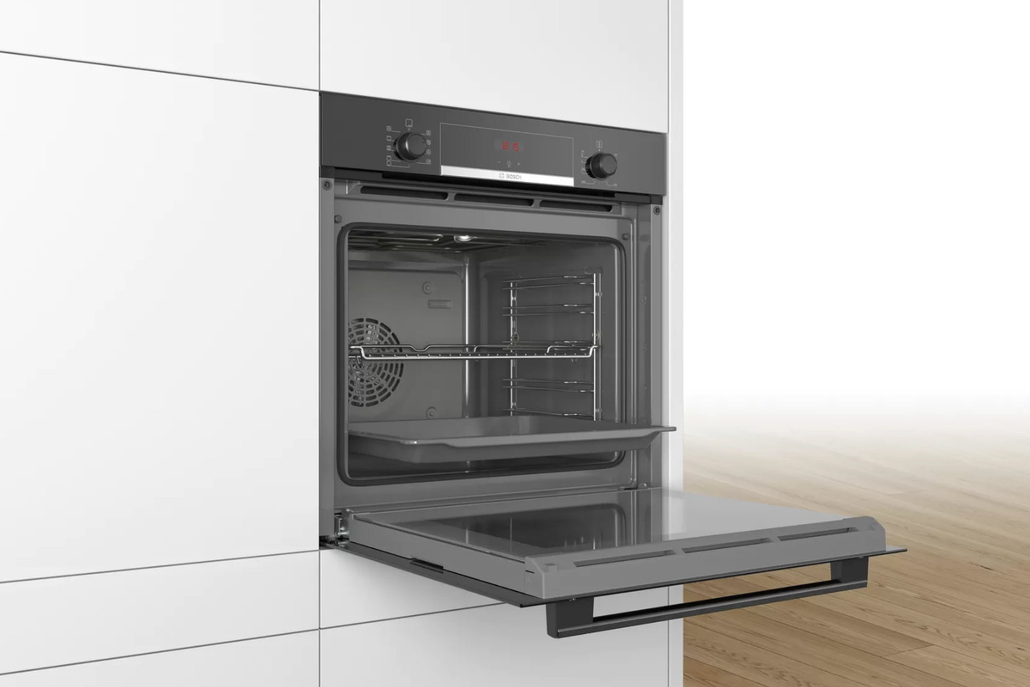 Lò Nướng Bosch HBS534BB0B Series 4 | Lắp Âm 71 Lít