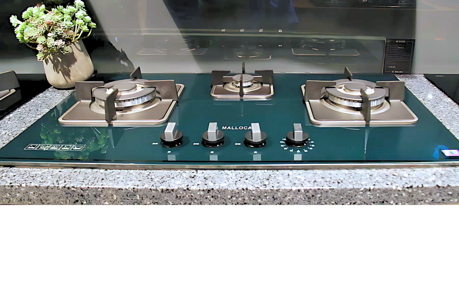 Bếp Gas Malloca AS 9403G - Bếp Âm 03 Vùng Nấu