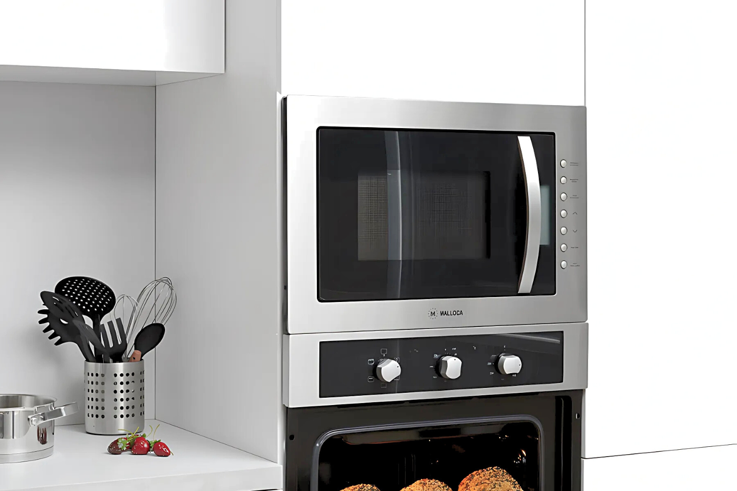 Lò Vi Sóng Có Nướng Malloca MW-927I | Lắp Âm 27 Lít