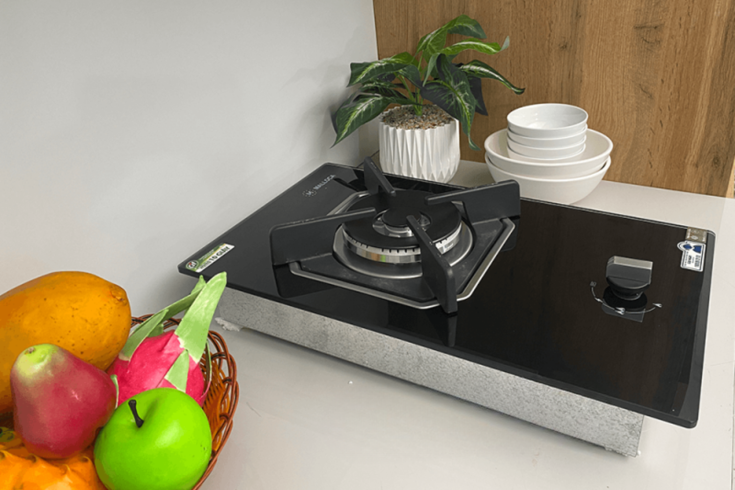 Bếp Gas Đơn Malloca MDG 301 - Bếp Âm Domino 01 Vùng Nấu