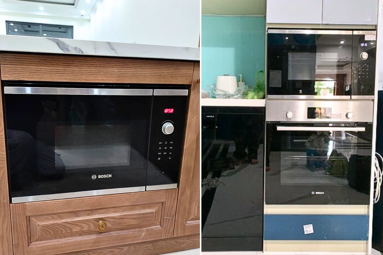 Lò Vi Sóng Có Nướng Bosch BEL554MS0B Series 6 | Lắp Âm 25 Lít