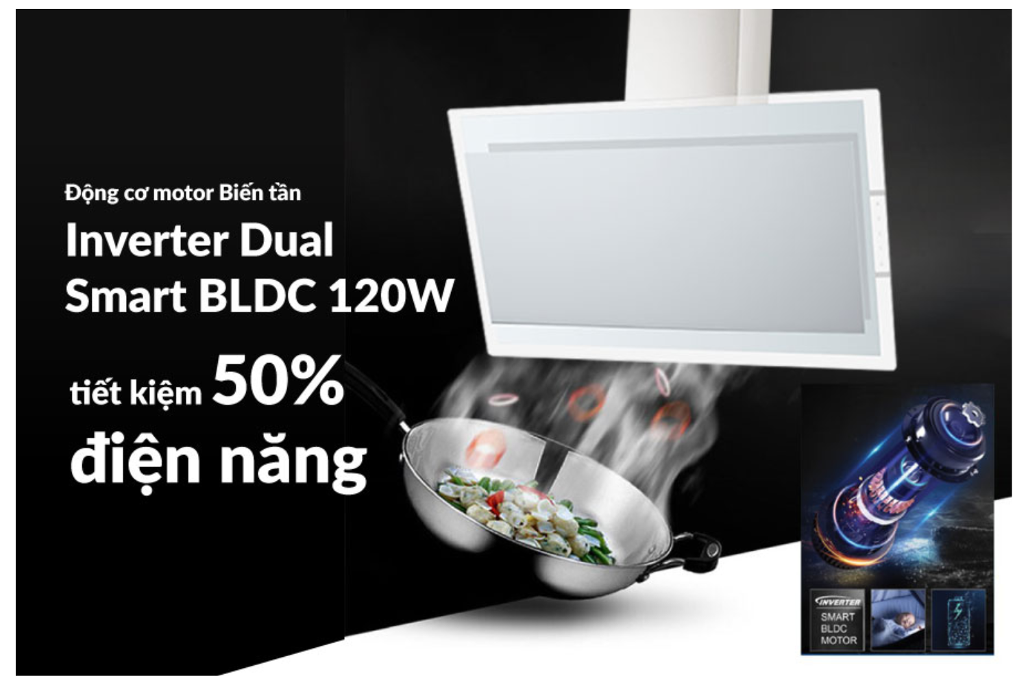 Hút mùi gắn tường Eurosun EH-70CN78W | 70 cm