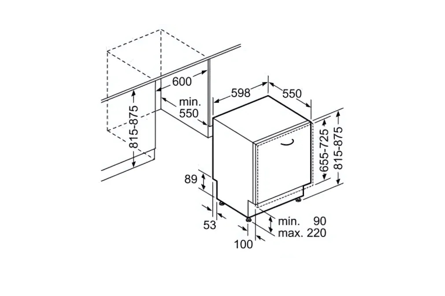 Máy Rửa Bát Âm Toàn Phần Bosch SMV46MX03E Series 4
