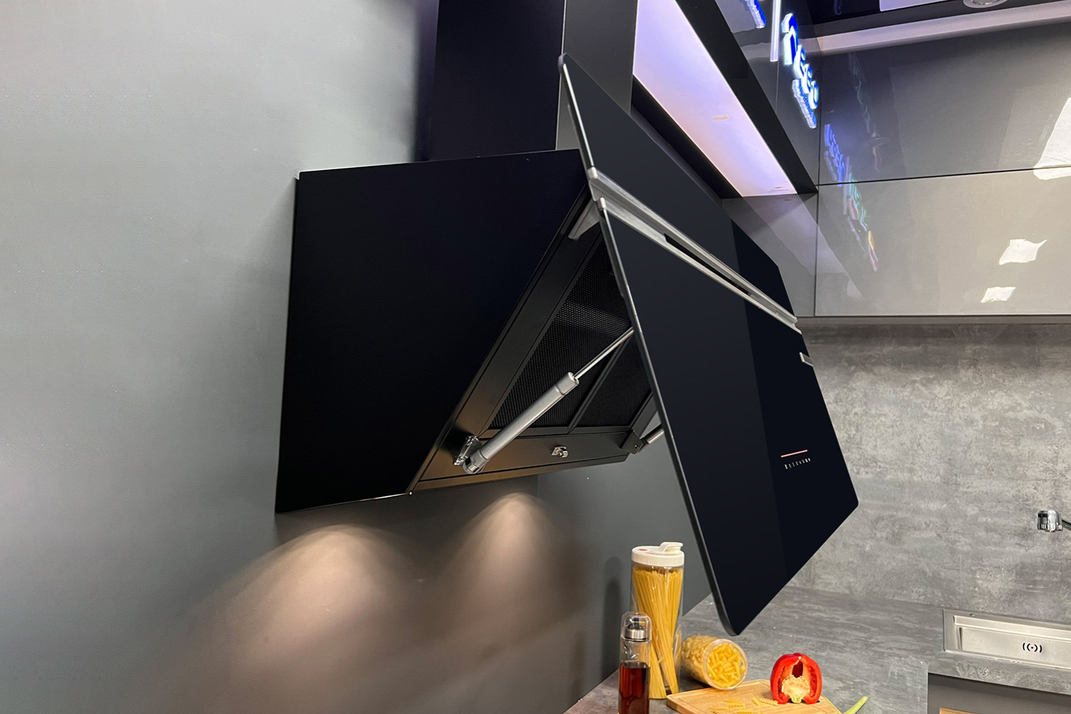 Máy hút mùi gắn tường vát nghiêng Eurosun EH-90CN73 | 90cm