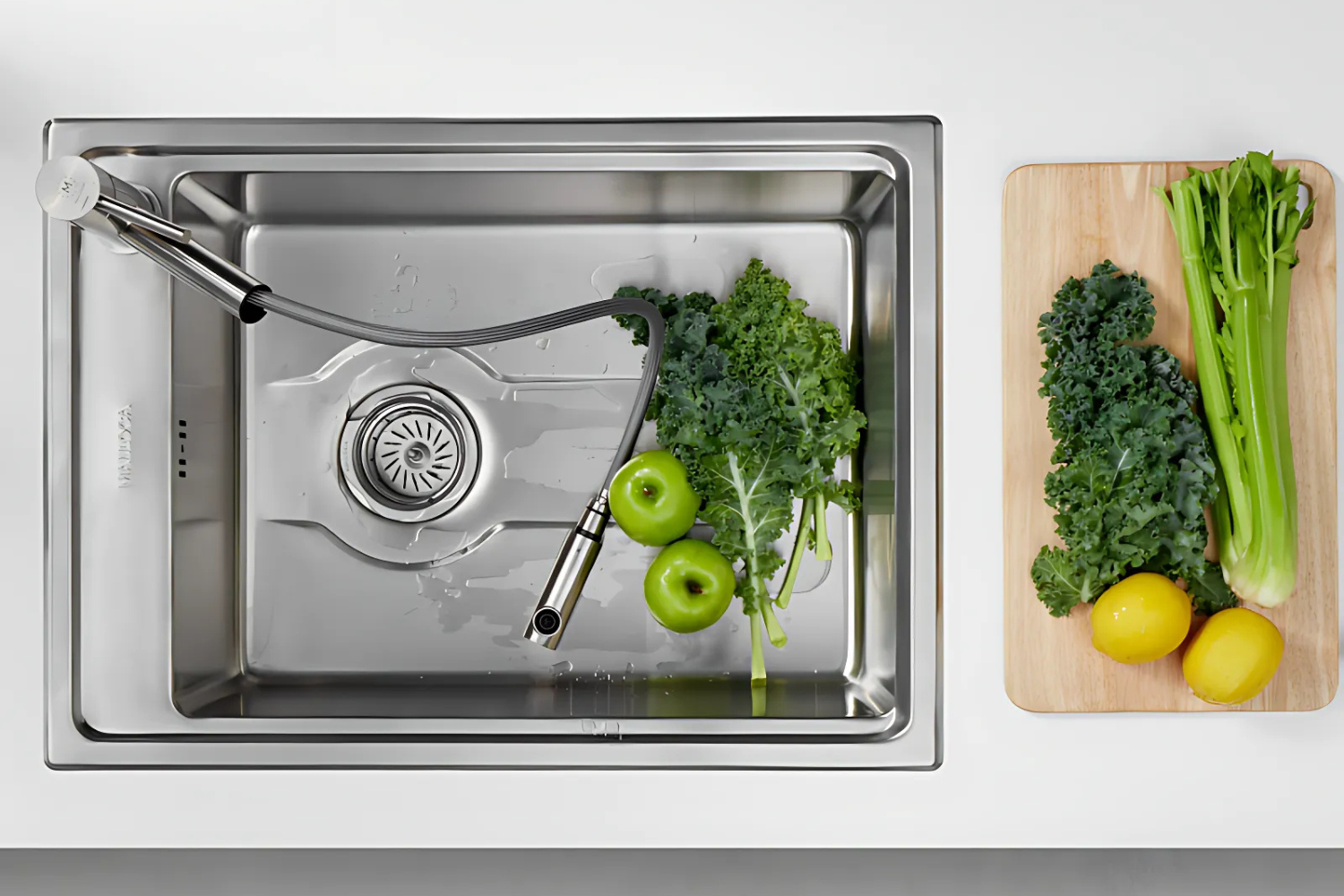 Chậu Rửa Bát 1 Hố Inox 304 Malloca MS 5066W