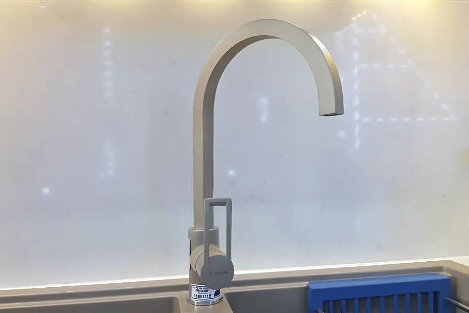 Vòi Rửa Bát Nóng Lạnh Malloca MF-043 | Đồng Thau Sơn Giả Đá, Màu Đất