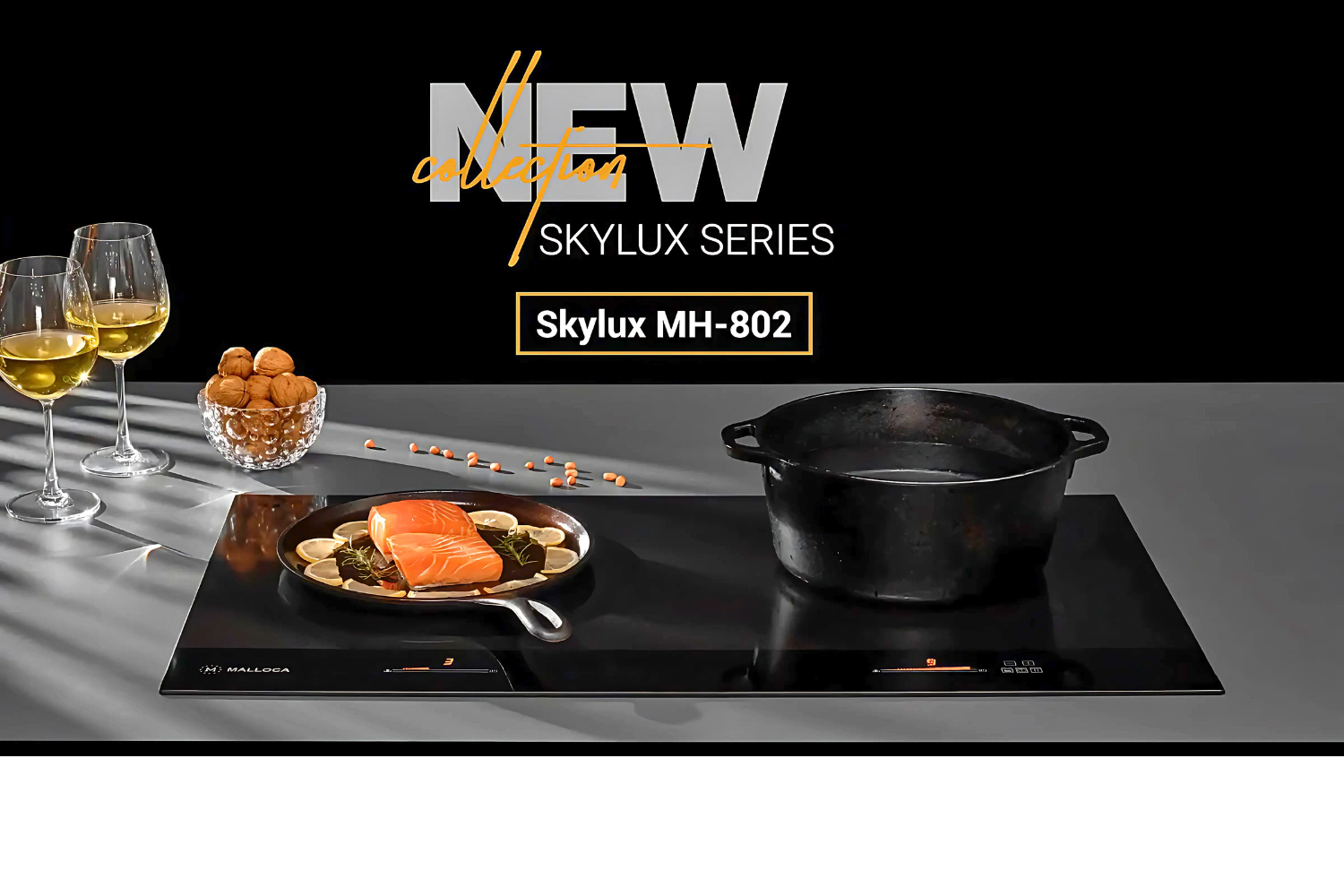 Bếp từ âm Malloca Skylux MH-802