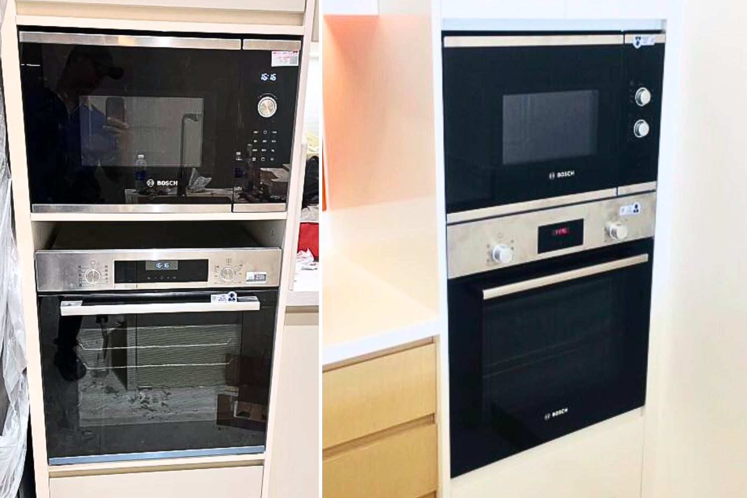 Lò Vi Sóng Có Nướng Bosch BEL554MS0B Series 6 | Lắp Âm 25 Lít