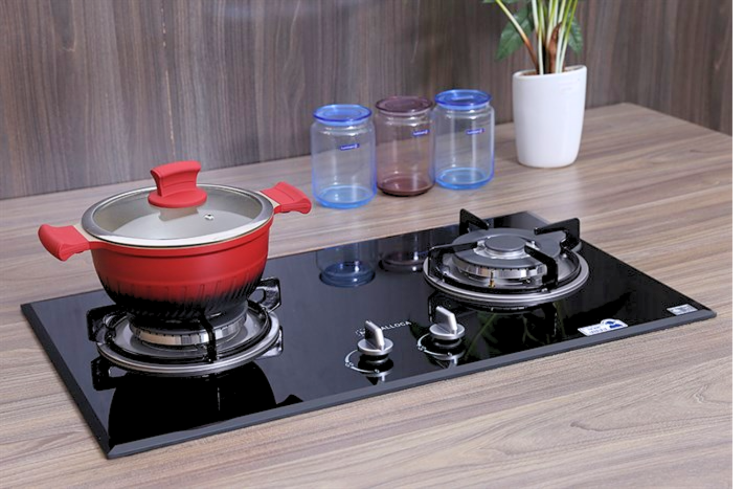 Bếp Gas Đôi Malloca GHG 732A - Bếp Âm 02 Vùng Nấu