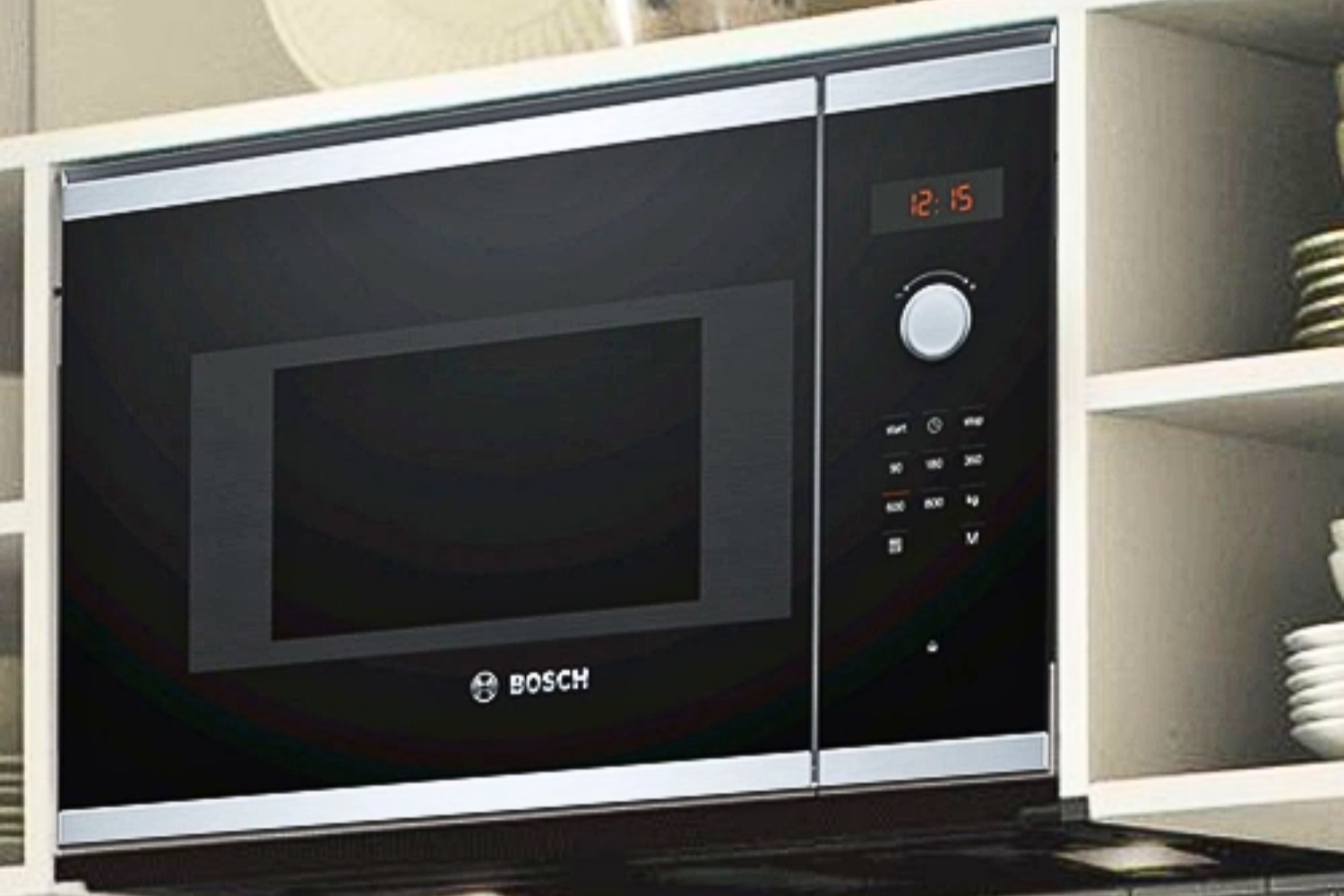 Lò Vi Sóng Có Nướng Bosch BEL554MS0B Series 6 | Lắp Âm 25 Lít