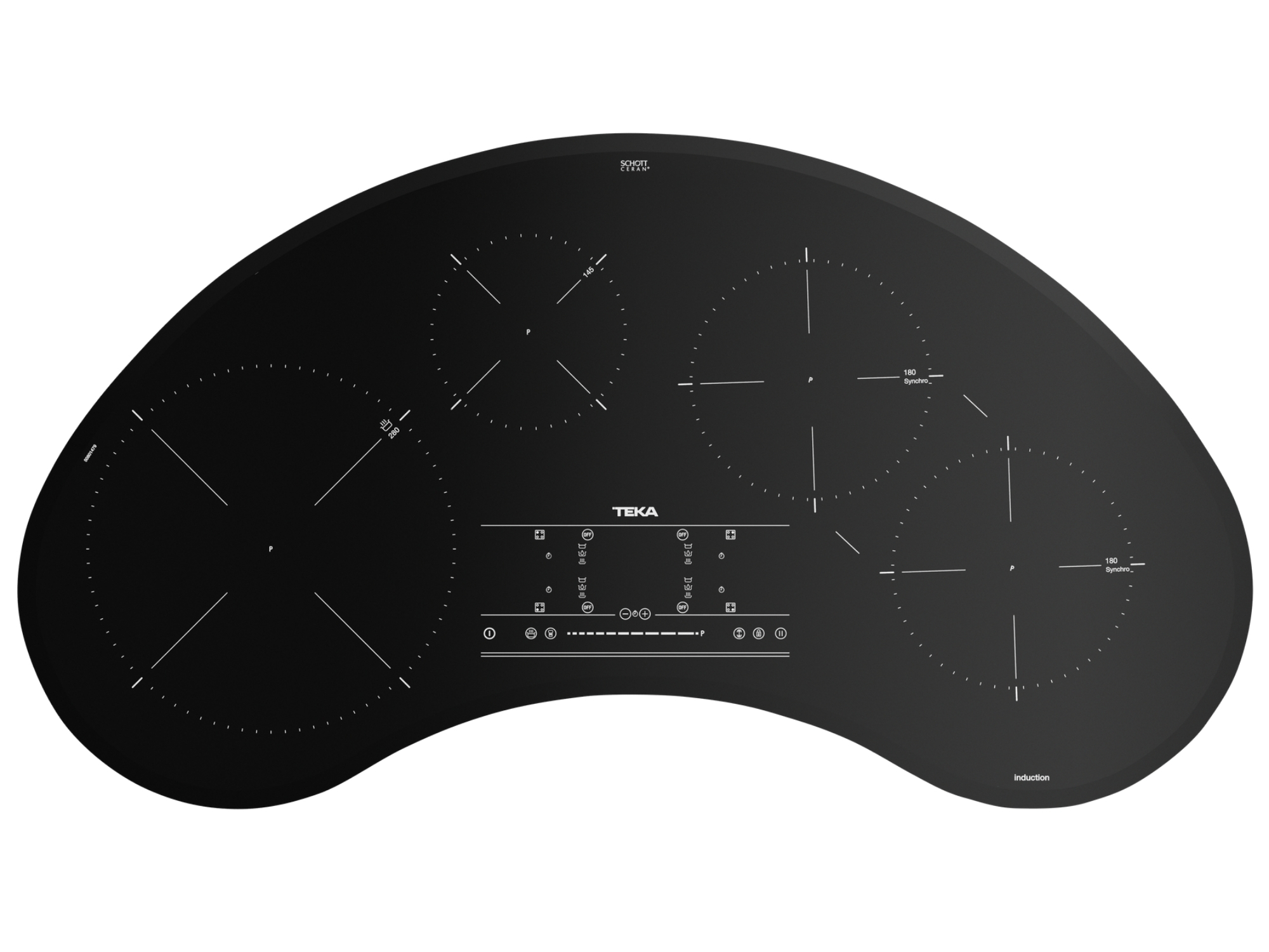 Bếp Từ Teka IRC 9430 KS | Lắp Âm Kết Hợp Vùng Nấu