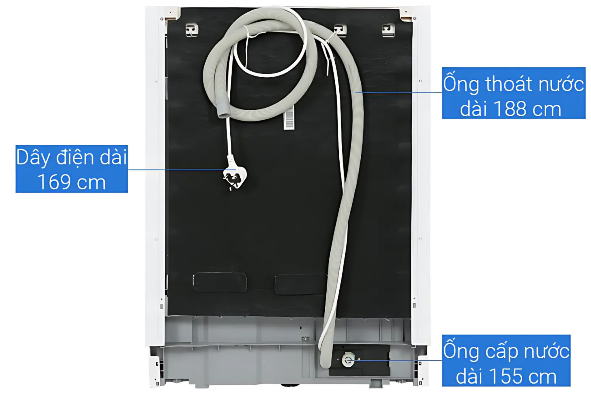 Máy Rửa Bát Âm Toàn Phần Hafele HDW-FI60D 533.23.320