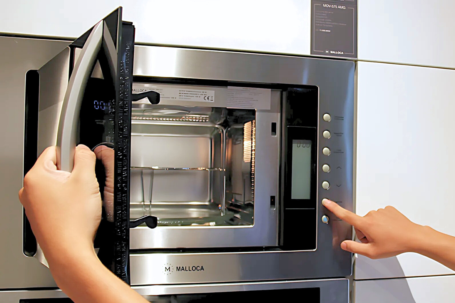 Lò Vi Sóng Có Nướng Malloca MW-927I | Lắp Âm 27 Lít