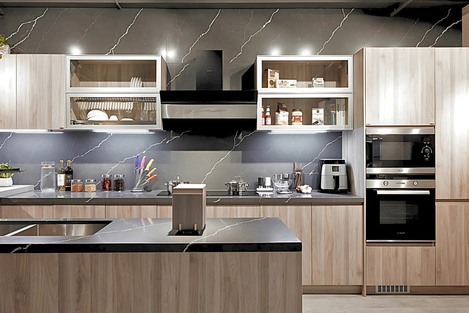 Lò Vi Sóng Có Nướng Malloca MW 927S | Lắp Âm 27 Lít