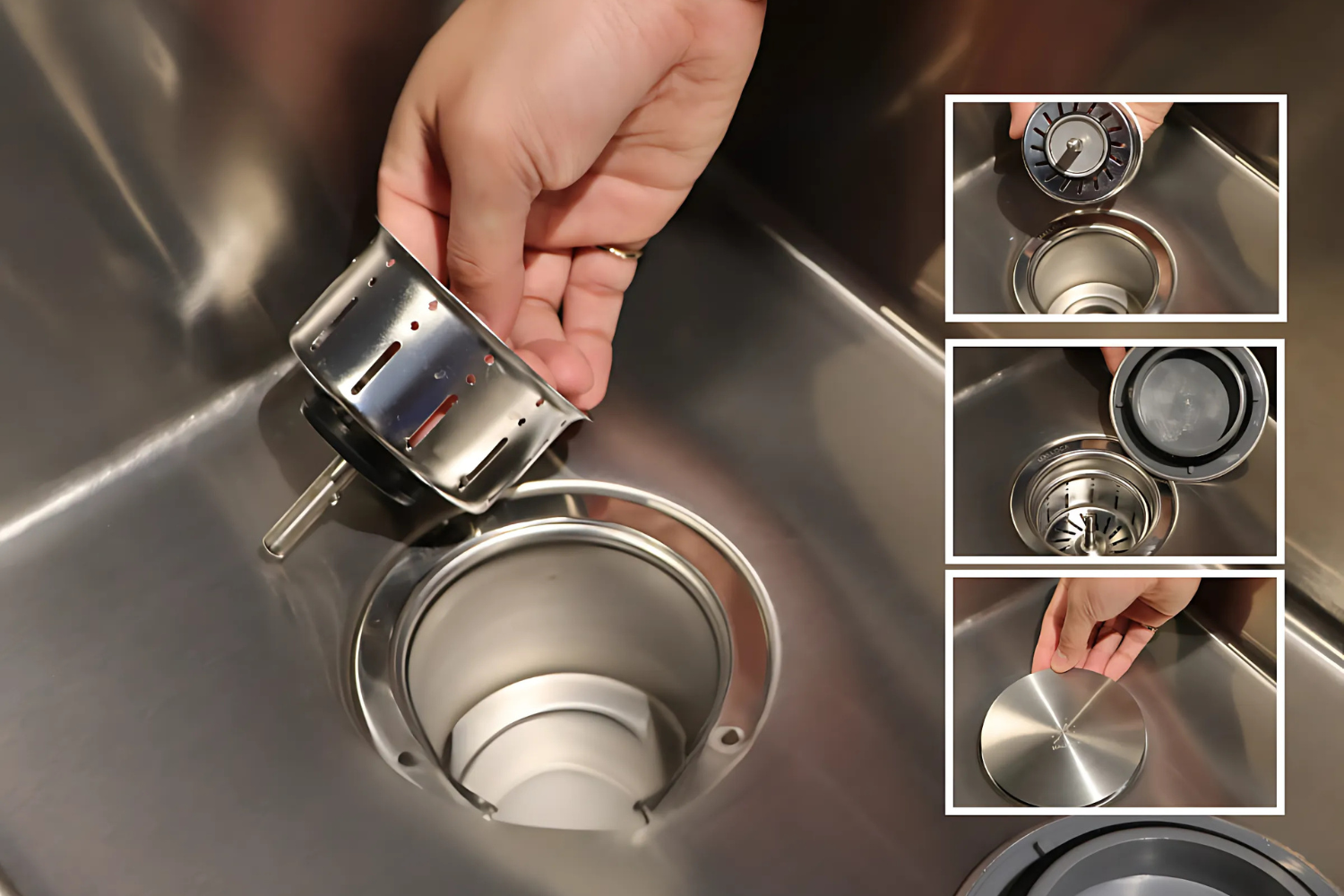 Máy Rửa Chén 2 Hố Inox 304 Malloca MS 7818