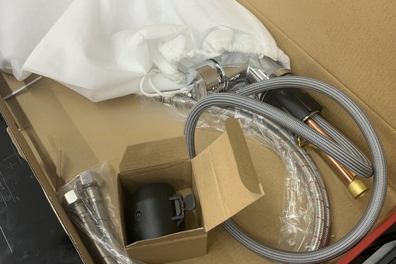 Vòi Rửa Bát Nóng Lạnh Dây Rút Hafele HT21-CH1P287 (577.55.230) | Đồng thau mạ Chrome