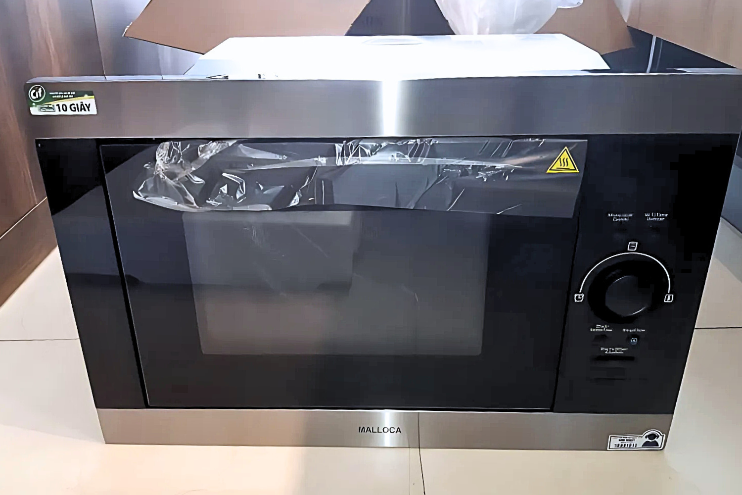 Lò Vi Sóng Có Nướng Malloca MW 927S | Lắp Âm 27 Lít