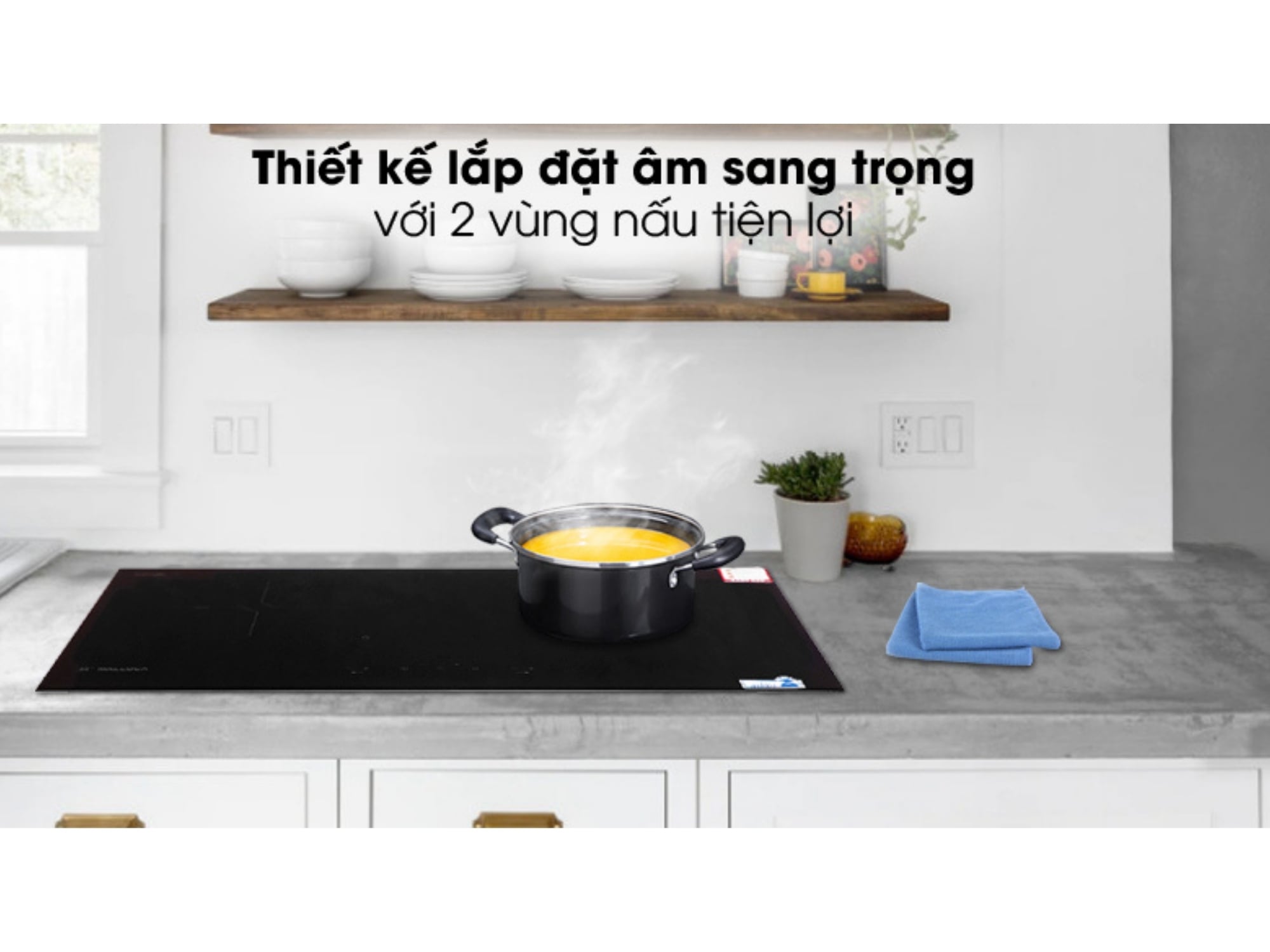Bếp Từ Đôi Malloca MH-02I N | Lắp Âm 02 Vùng Nấu
