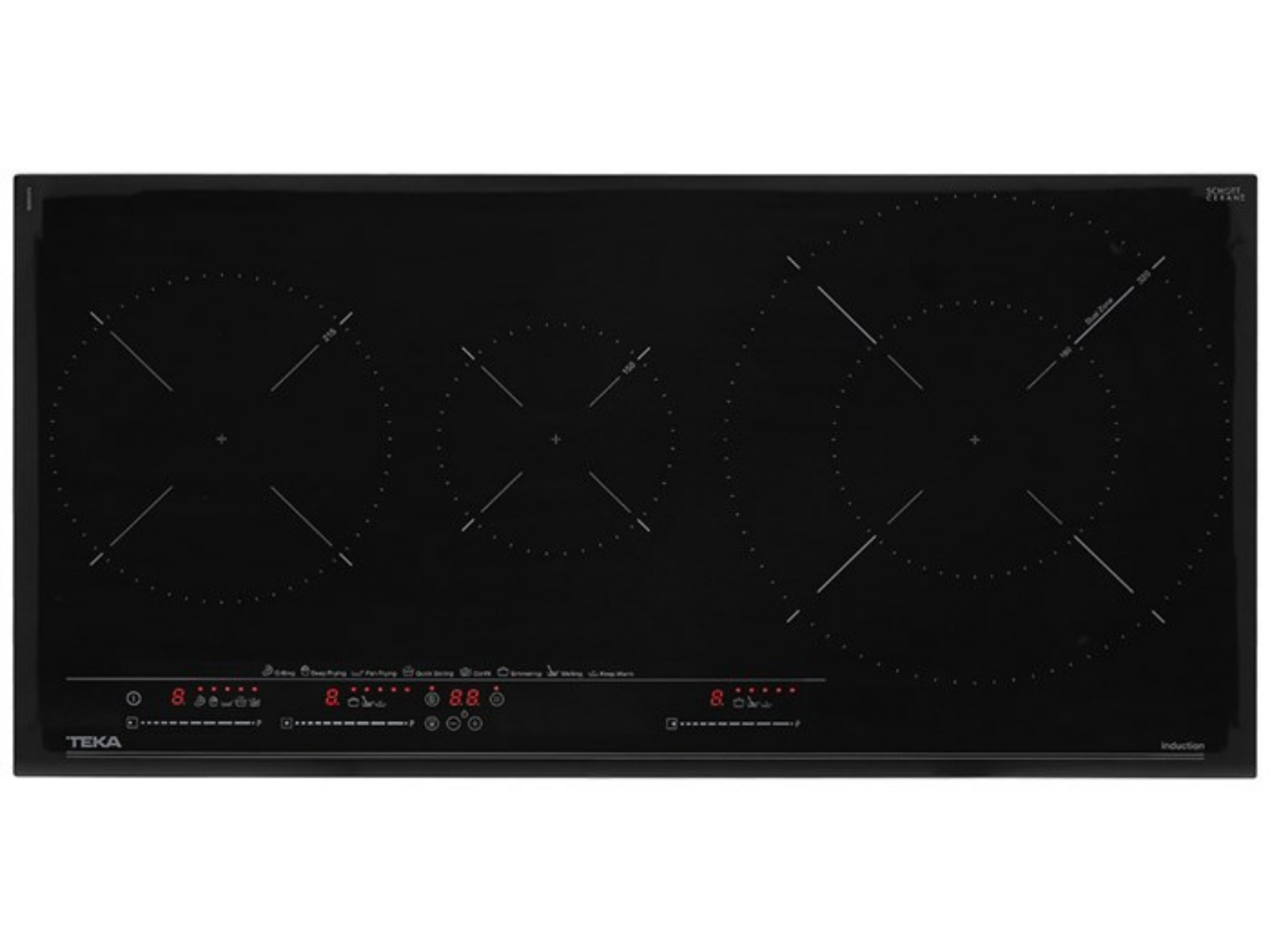 Bếp Từ Teka IZC 83620 MST BK | Lắp Âm 3 Vùng Nấu