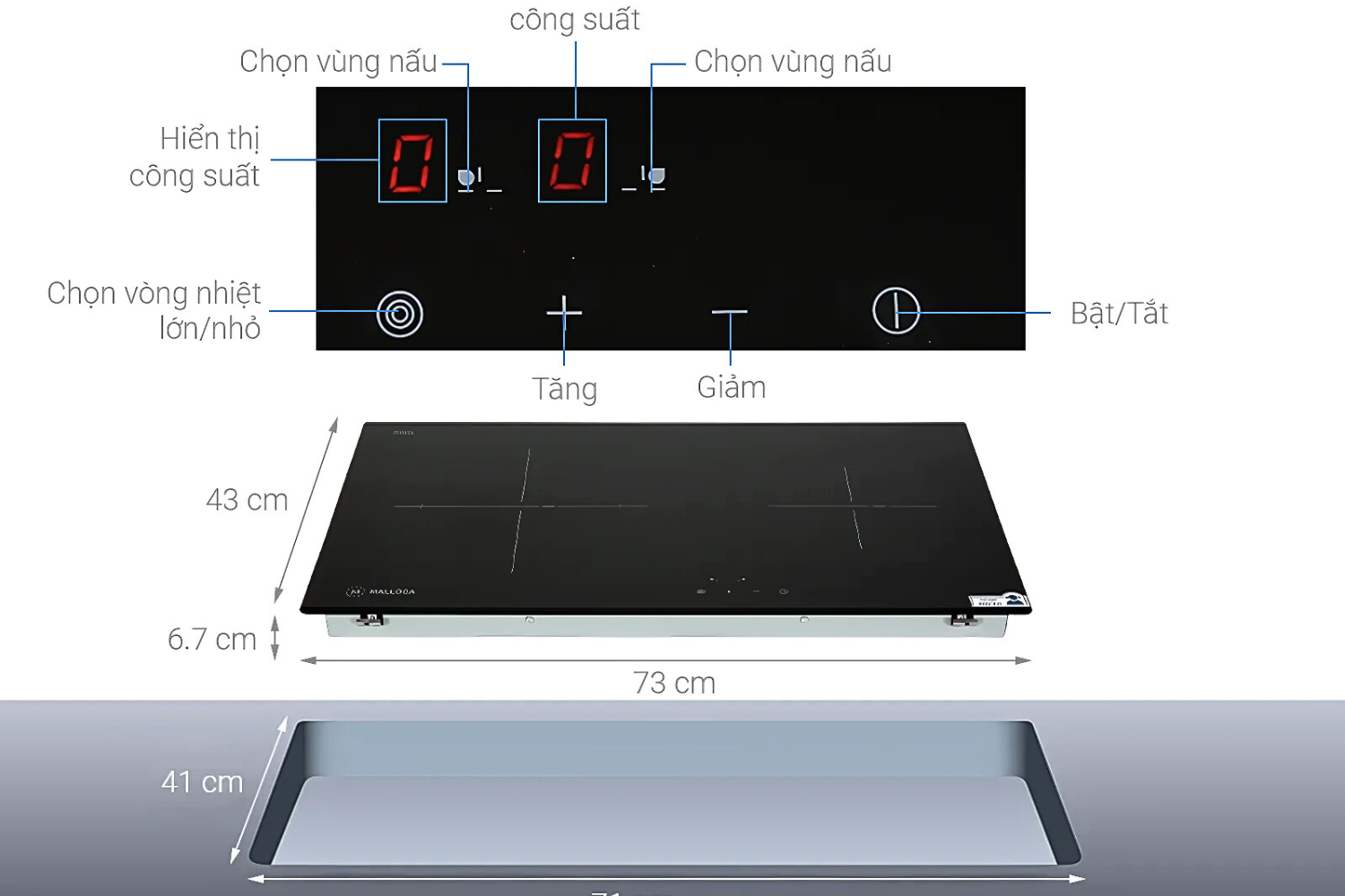 Bếp từ Hafele HC-I6030B