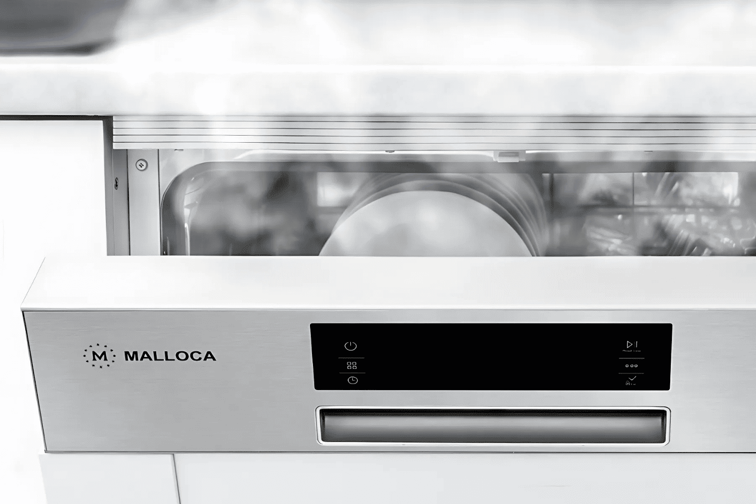 Máy Rửa Chén Âm Bán Phần Malloca MDW14-S08SI