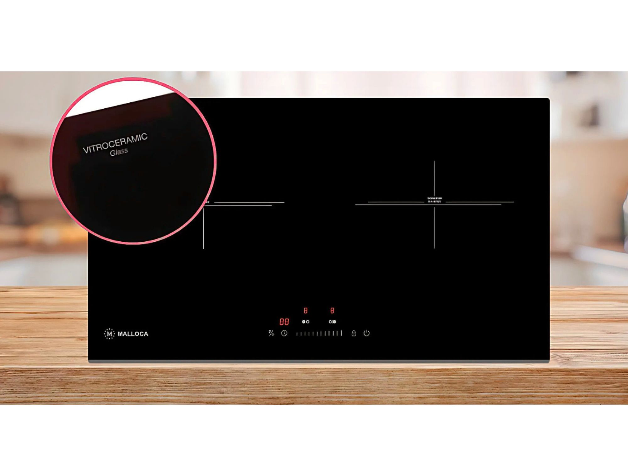 Bếp Từ Hồng Ngoại Malloca MH-732 IRN | 01 Điện 01 Từ