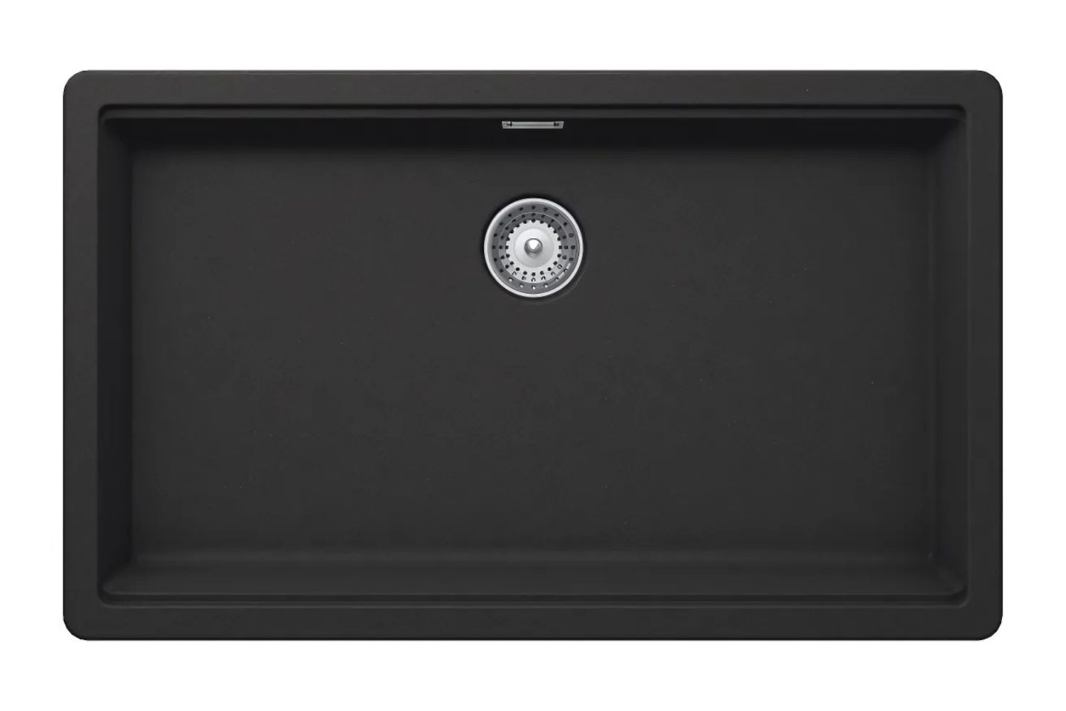 Chậu Rửa Bát 1 Hố Bằng Đá Granstone Hafele HS20-GEN1S80 (570.30.300) | Màu Đen