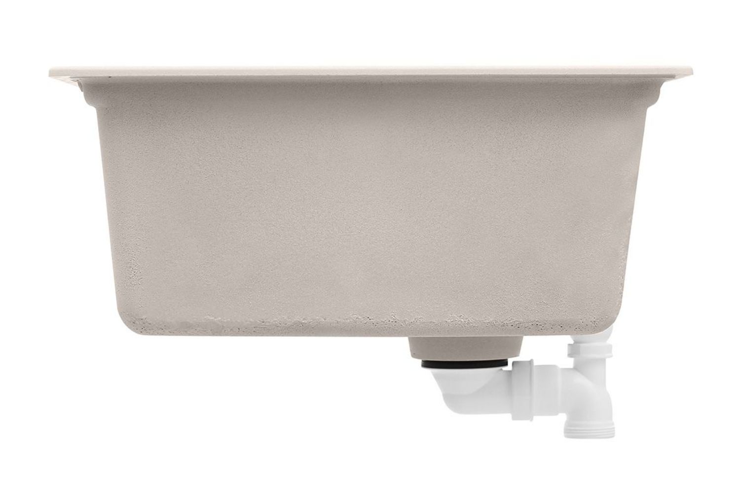 Chậu Rửa Bát 1 Hố Bằng Đá Granstone Hafele HS20-GEN1S80 (570.30.800) | Màu Kem