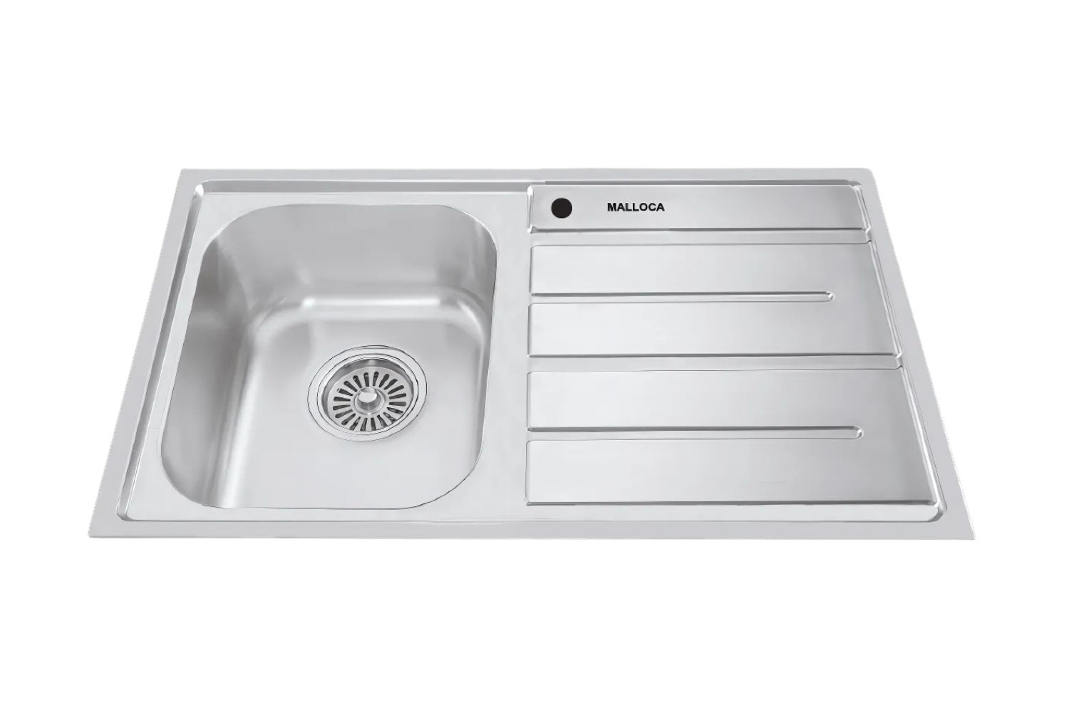 Chậu Rửa Bát 1 Hố Inox 304 Malloca MS 1017 NEW (ECO)