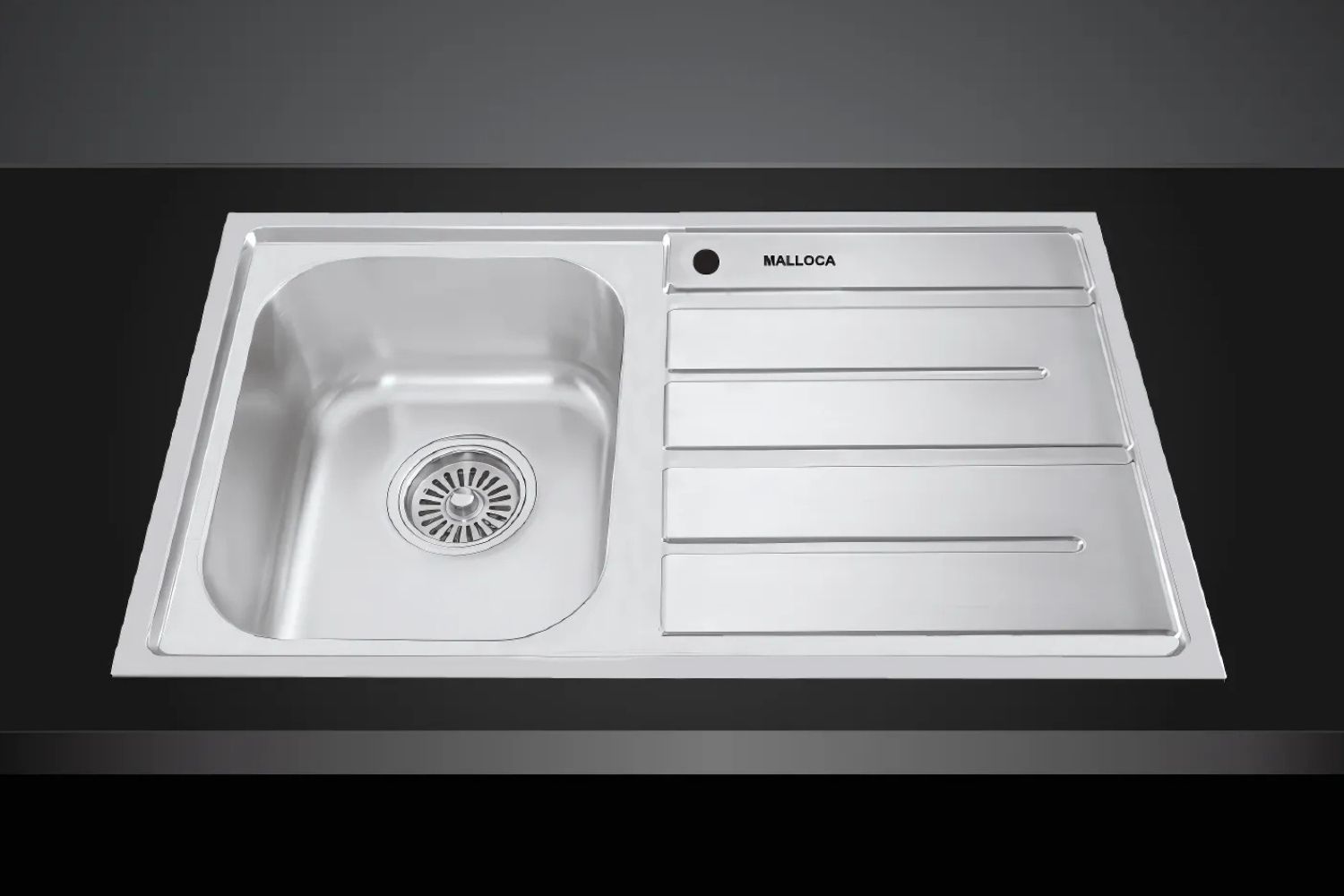 Chậu Rửa Bát 1 Hố Inox 304 Malloca MS 1017 NEW (ECO)