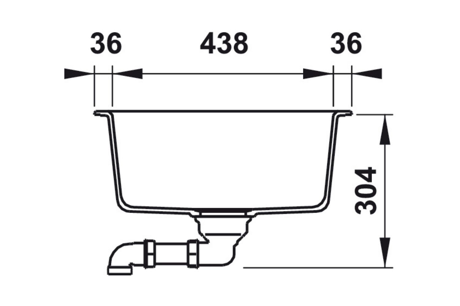 Chậu Rửa Bát 2 Hố Bằng Đá Granite Hafele HS20-GKD2S80 (570.33.330) | Màu Đen