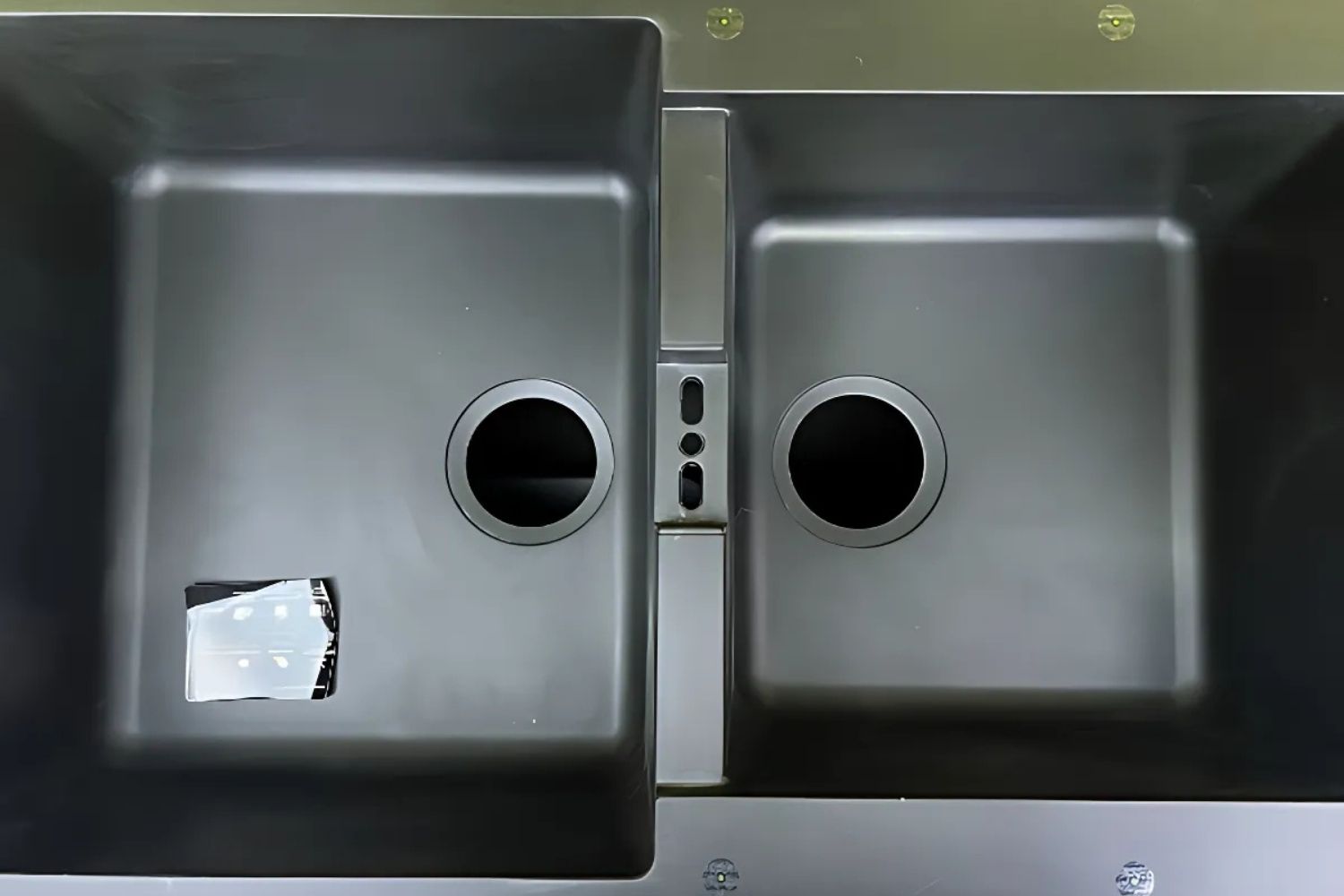 Chậu Rửa Bát 2 Hố Bằng Đá Granstone Hafele HS19-GED2S80 (570.35.370) | Màu Đen