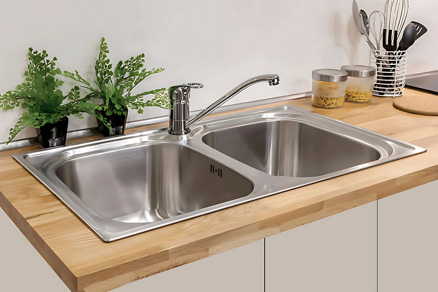 Chậu Rửa Bát 2 Hố Inox 304 Malloca MS 1001 NEW