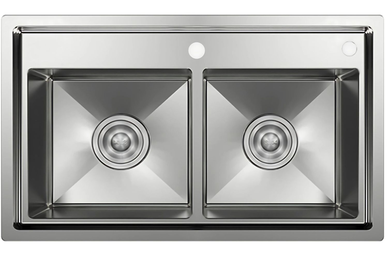 Chậu Rửa Bát 2 Hố Inox 304 Eurosun SKYLAND HANDMADE EU-8246HS