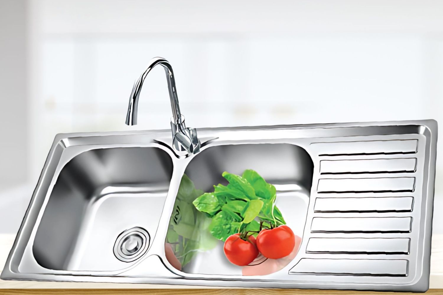 Chậu Rửa Bát 2 Hố Inox 304 Eurosun SKYLAND EU-10545S