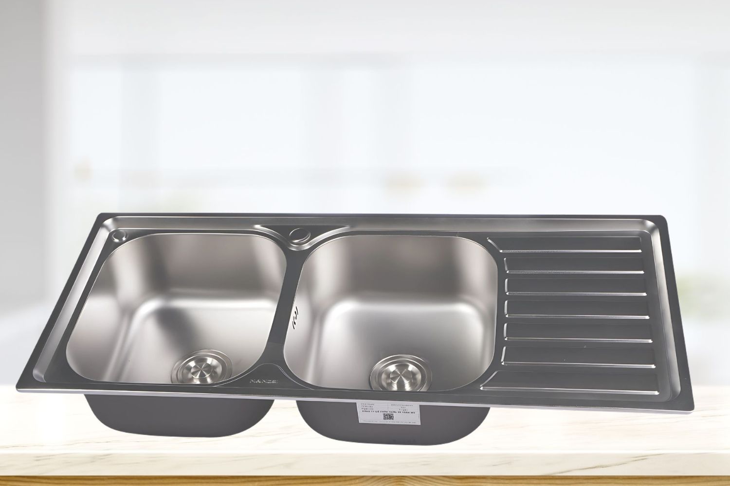 Chậu Rửa Bát 2 Hố Inox 304 Eurosun SKYLAND EU-10545S